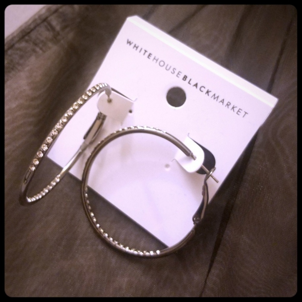 Bling Hoop Earrings